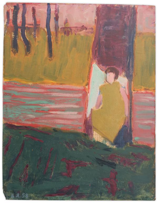 Catalogue raisonné, Vladimir Yankilevsky, Outdoors, 1958