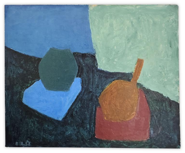 Catalogue raisonné, Vladimir Yankilevsky, Still Life-3, 1958