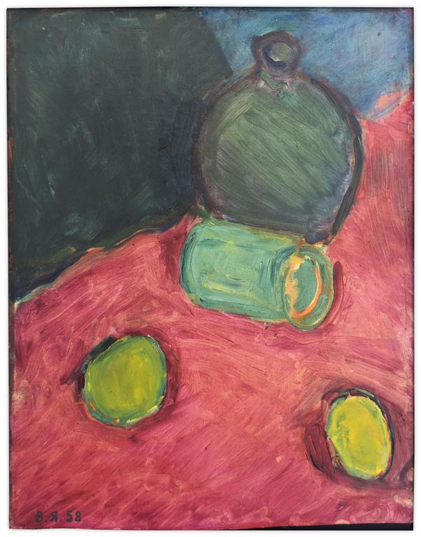 Catalogue raisonné, Vladimir Yankilevsky, Still Life-9, 1958