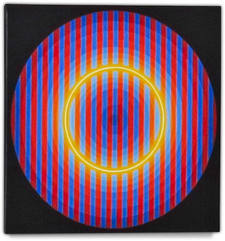 Horacio Garcia Rossi, Couleur lumière en cage 2 - 1993