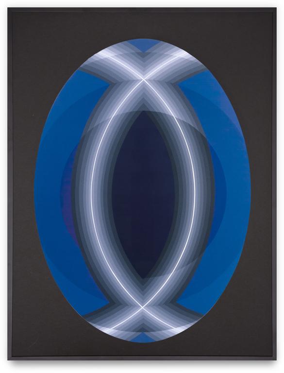 Horacio Garcia Rossi, Couleur lumière gris lumière transparente - 2005