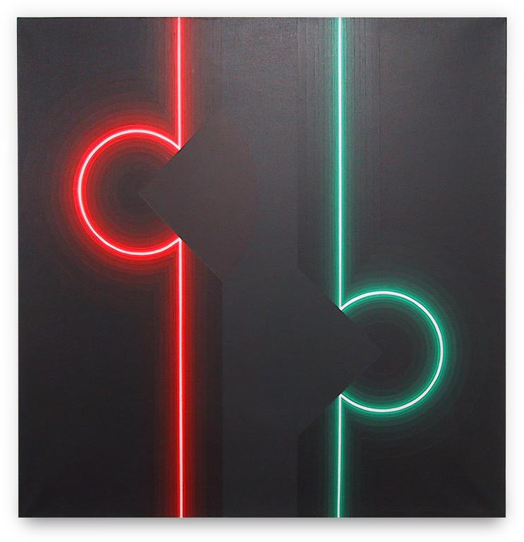 Horacio Garcia Rossi, Couleur lumière - 1992