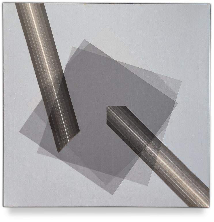 Horacio Garcia Rossi, Coueur argent lumière - 2009