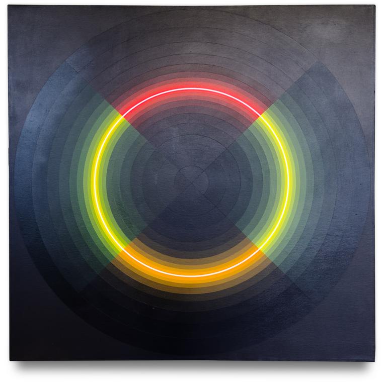 Horacio Garcia Rossi, Couleur lumière - 1986 (11)