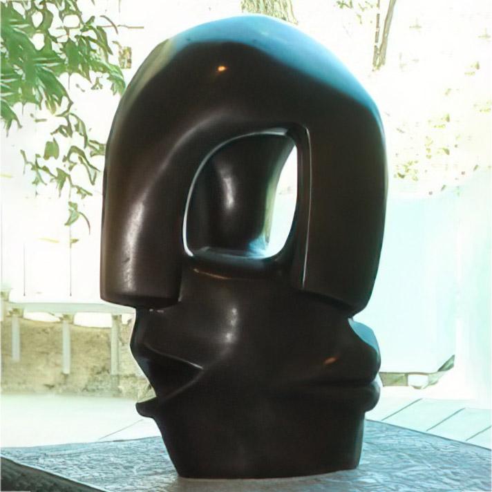 Catalogue raisonné, Achiam, Tête à 3 Faces - 1977