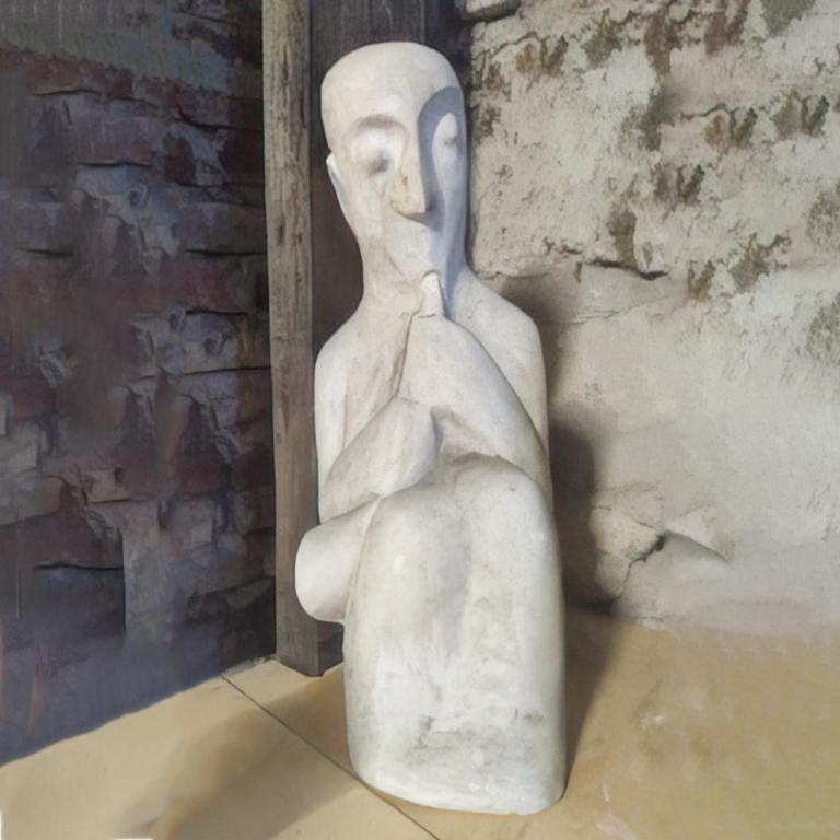 Catalogue raisonné, Achiam, Berger à la Corne - 1950