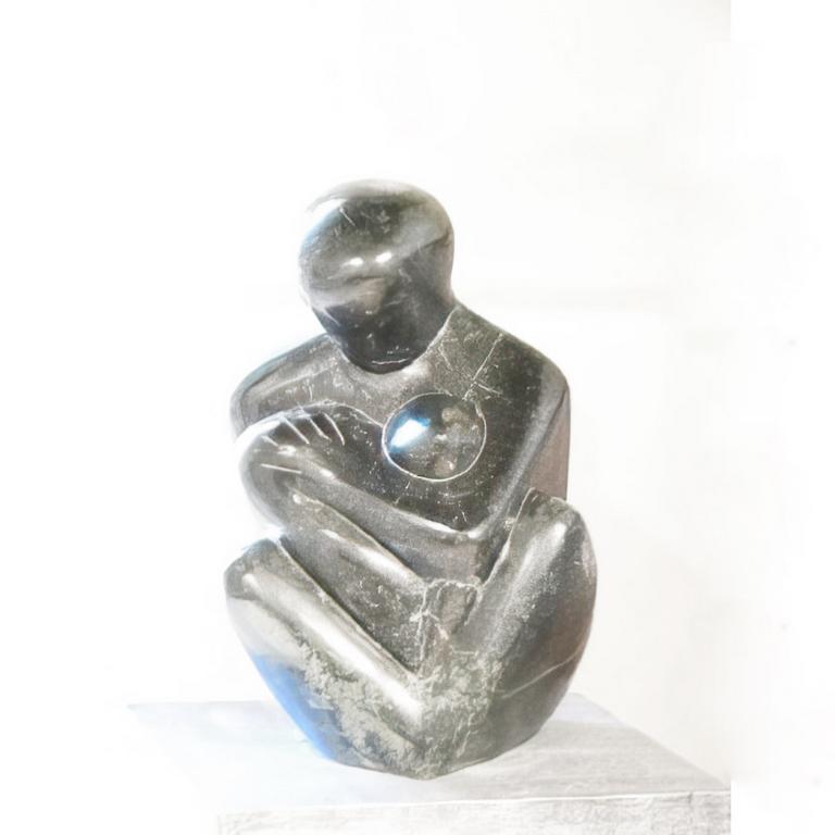 Catalogue raisonné, Achiam, Maternité assise - 1976