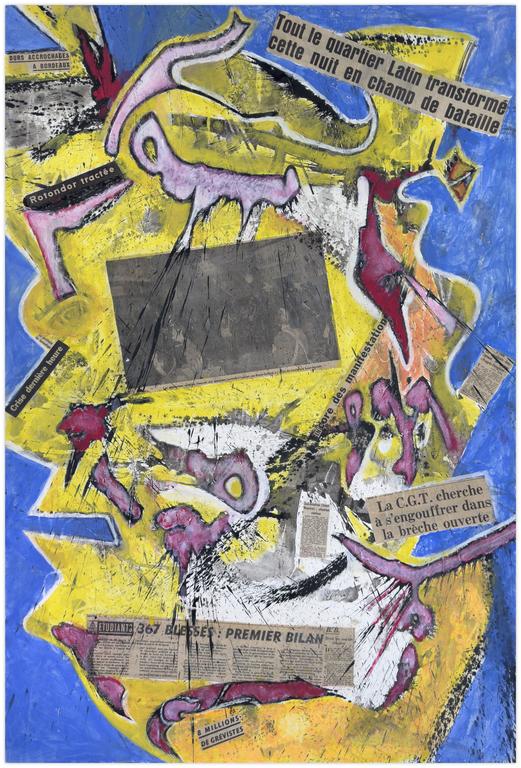 Catalogue raisonné, JJ Lebel, Sans titre (Tout le quartie Latin transformé) -