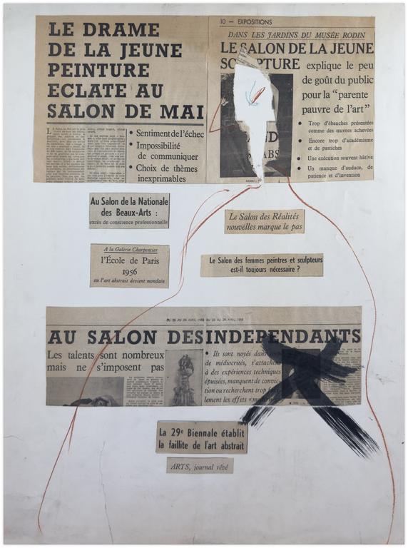 Catalogue raisonné, Jean-Jacques Lebel, Le Drame de la Jeune peinture