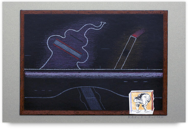 Catalogue raisonné, Vladimir Yankilevsky, "Philosopher"-1, 2016