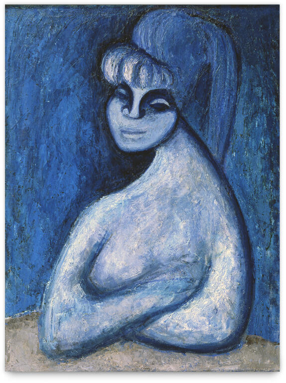 Catalogue raisonné, Vladimir Yankilevsky, Portrait of R.S., 1958