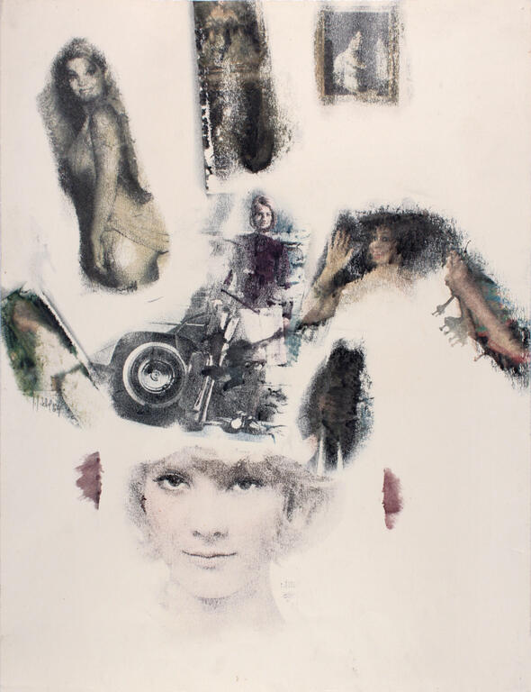 Catalogue raisonné, Jean-Jacques Lebel, Transfert Sylvie Vartan - circa 1964