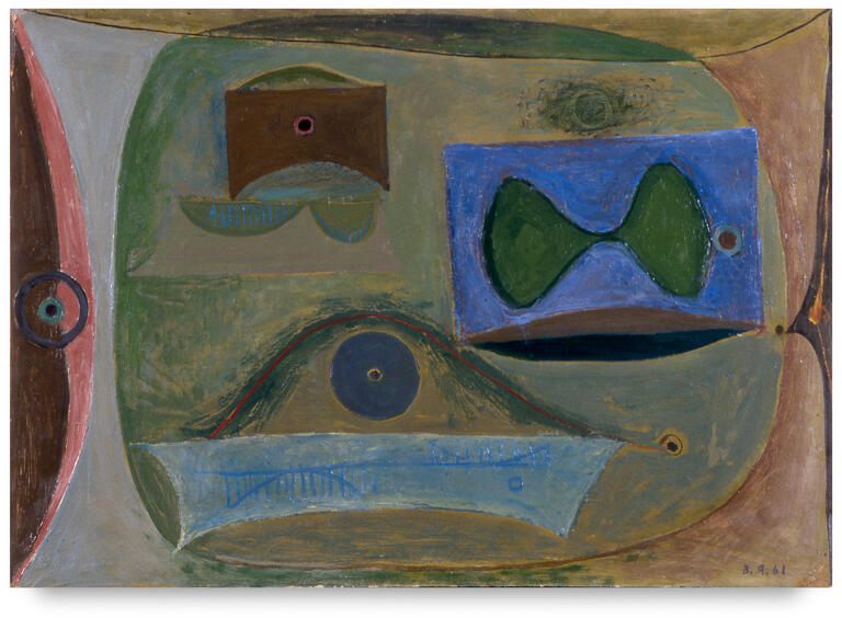 Catalogue raisonné, Vladimir Yankilevsky, Landscape of Forces, 1961