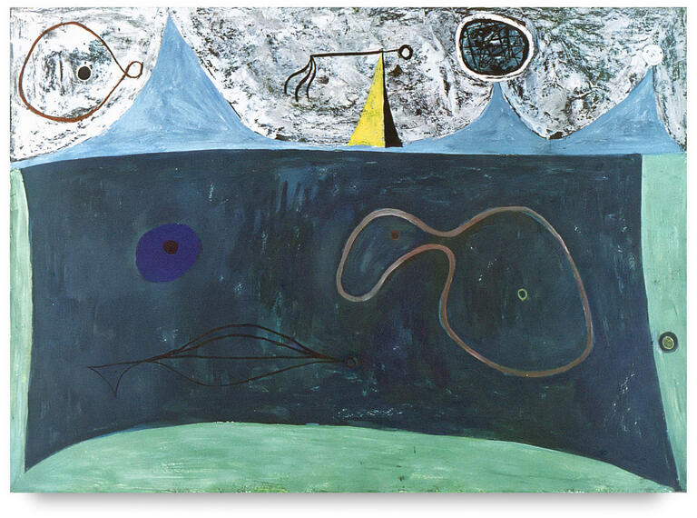 Catalogue raisonné, Vladimir Yankilevsky, Landscape of Forces, 1961