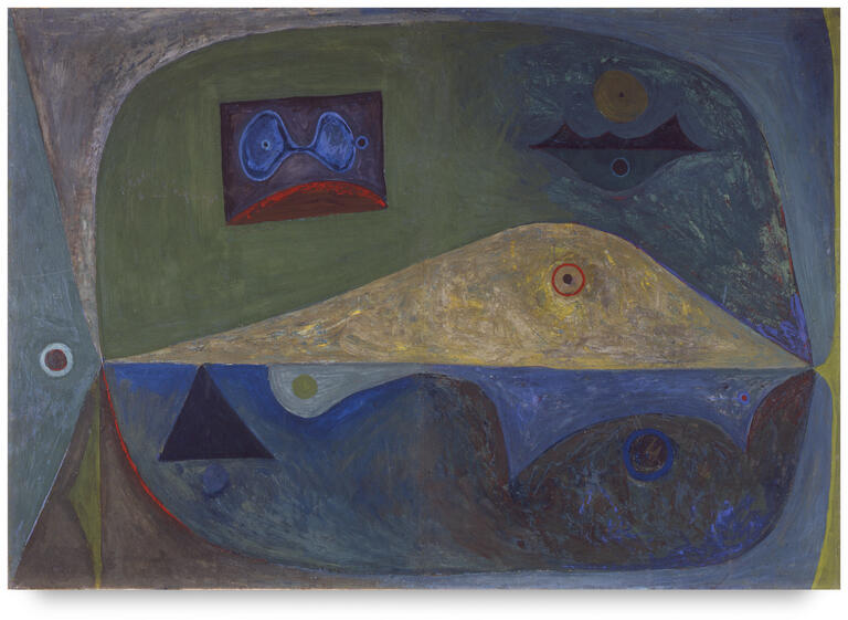 Catalogue raisonné, Vladimir Yankilevsky, Landscape of Forces, 1961
