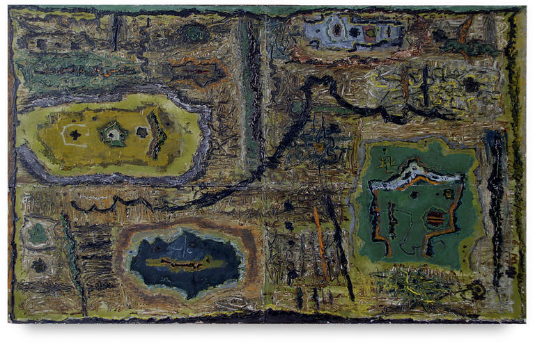 Catalogue raisonné, Vladimir Yankilevsky, Landscape of Forces, 1963