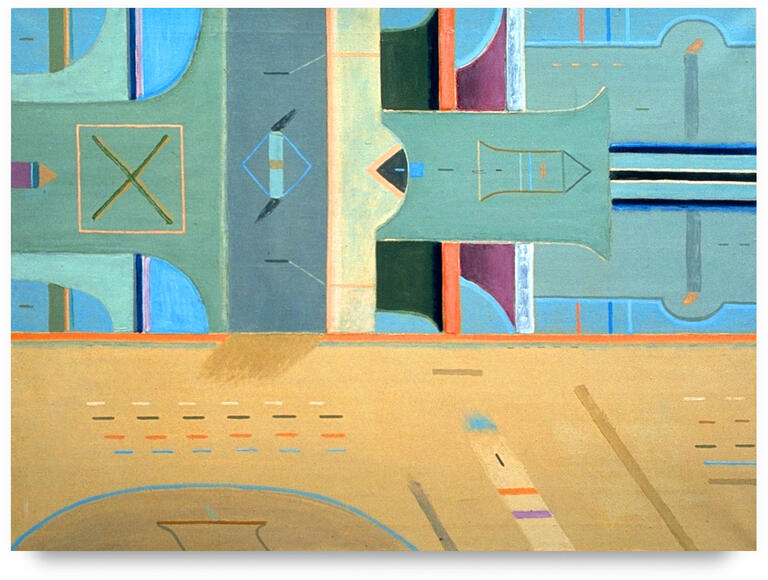 Catalogue raisonné, Vladimir Yankilevsky, Space of Experience, 1983