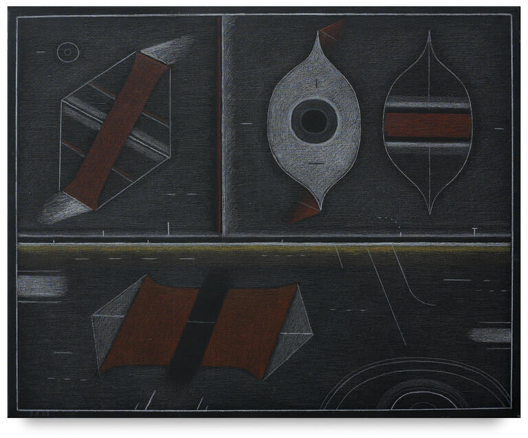 Catalogue raisonné, Vladimir Yankilevsky, From the cycle The Space of Experience, 2008