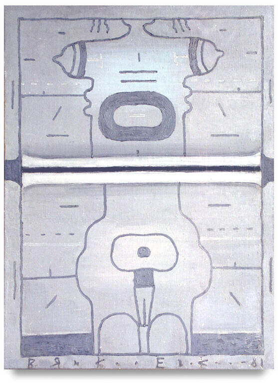 Catalogue raisonné, Vladimir Yankilevsky, Woman by the Sea, 1981