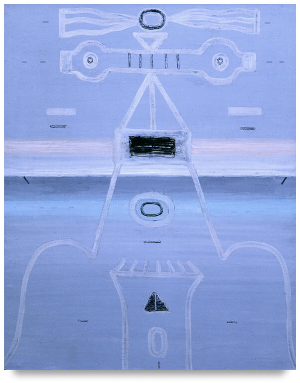 Catalogue raisonné, Vladimir Yankilevsky, Woman by the Sea, 1984