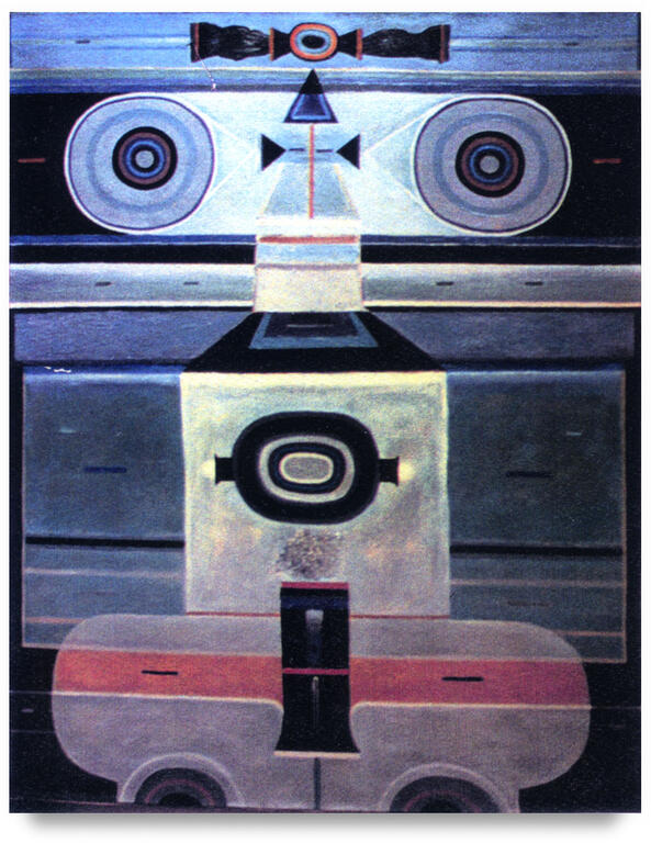 Catalogue raisonné, Vladimir Yankilevsky, Woman by the Sea, 1984
