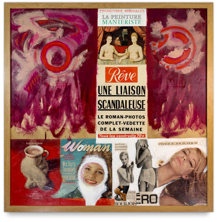Catalogue raisonné, Jean-Jacques Lebel, Portrait de Meret Oppenheim - 1962