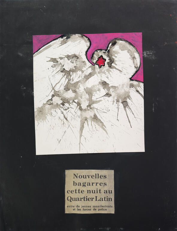 Catalogue raisonné, Jean-Jacques Lebel, Nouvelles Bagarres, juin 1968