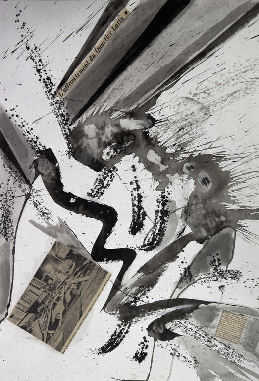 Catalogue raisonné, Jean-Jacques Lebel, Barrage - circa 1970