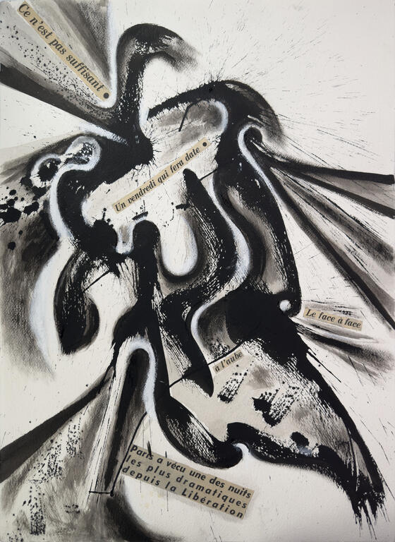 Catalogue raisonné, Jean-Jacques Lebel, Ce n'est pas suffisant - circa 1970