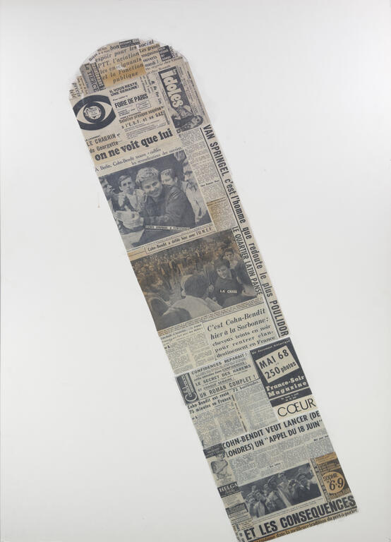 Catalogue raisonné, Jean-Jacques Lebel, Dani le Rouge ? - circa 1970