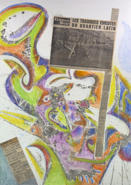 Catalogue raisonné, Jean-Jacques Lebel, ... Rue Gay-Lussac - circa 1970