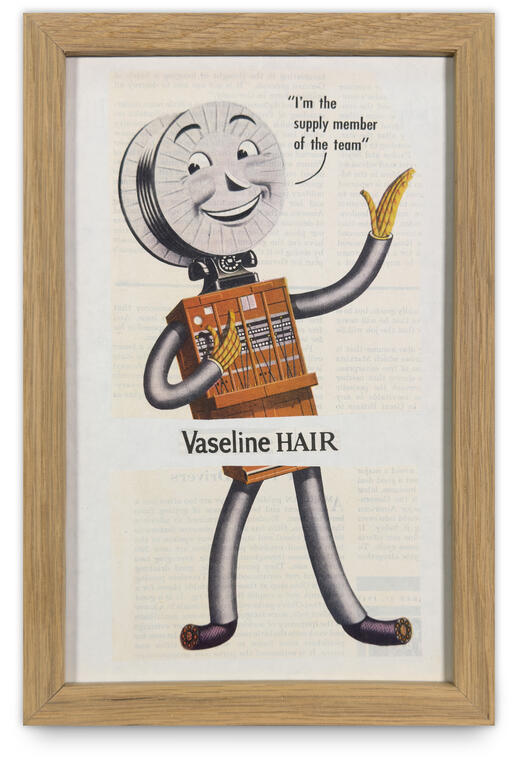 Catalogue raisonné, Jean-Jacques Lebel, sans titre Vaselin Hair