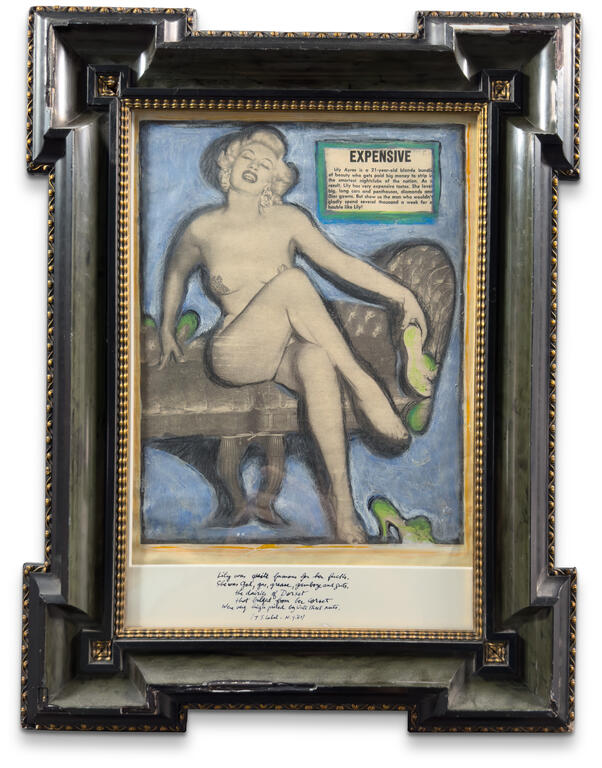 Catalogue raisonné, Jean-Jacques Lebel, Expensive Lily - 1961