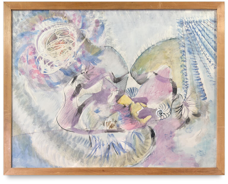 Catalogue raisonné, Jean-Jacques Lebel, Sans titre - 1957