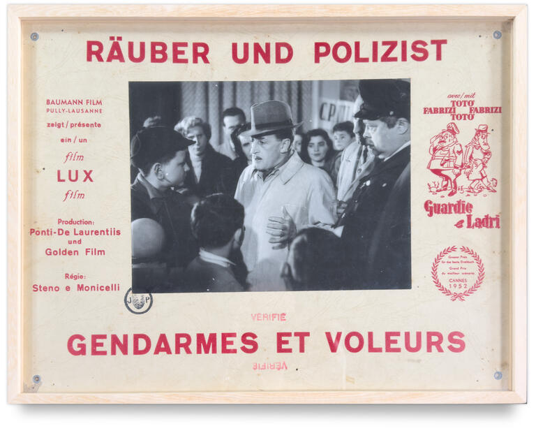 Catalogue raisonné, Jean-Jacques Lebel, Räuber und Polizist