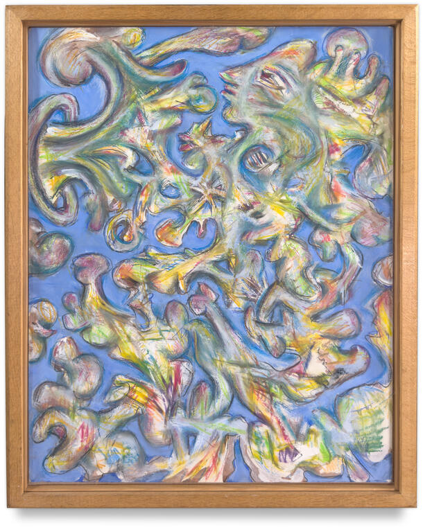 Catalogue raisonné, Jean-Jacques Lebel, Divinita Etrusca - 1983