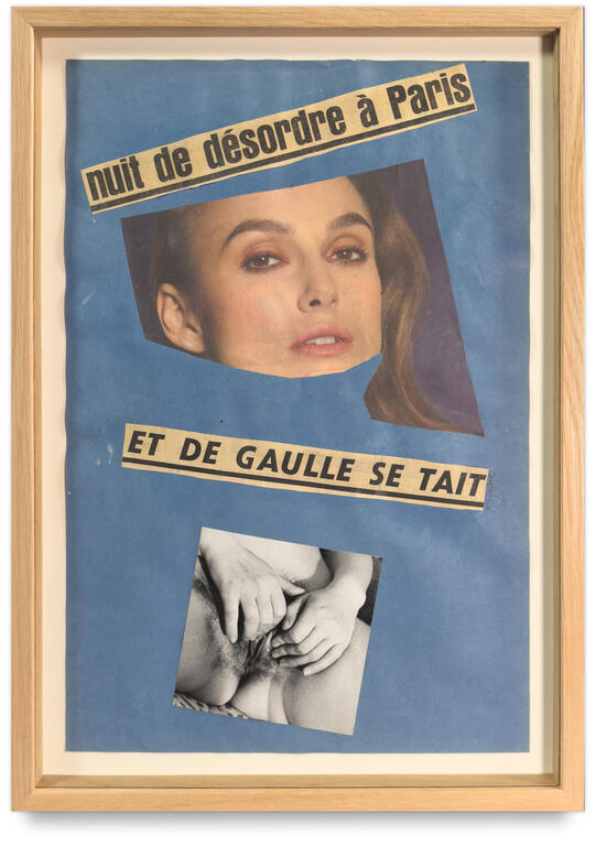 Catalogue raisonné, Jean-Jacques Lebel, Nuit de désordre à Paris - 