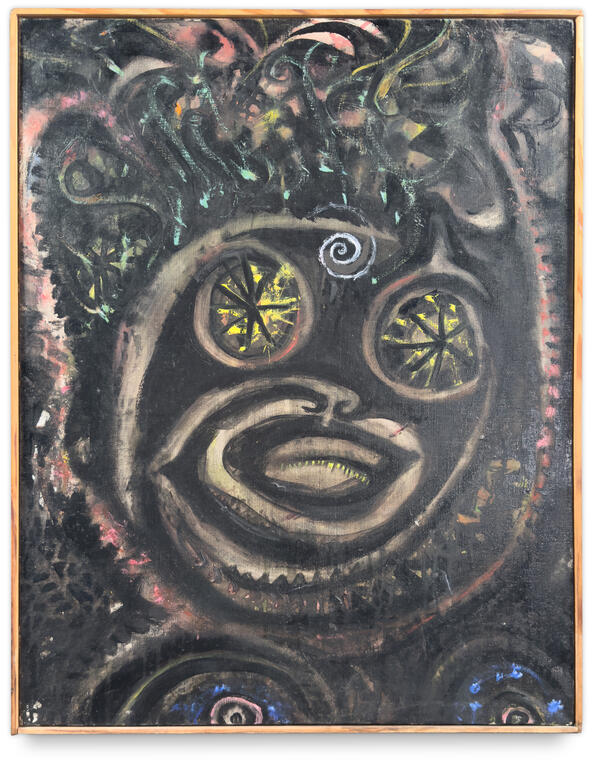 Catalogue raisonné, Jean-Jacques Lebel, Sorcière, 1958