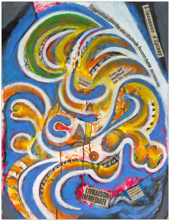 Catalogue raisonné, Jean-Jacques Lebel, Sans titre (Ceux qui soufflent sur les braises)