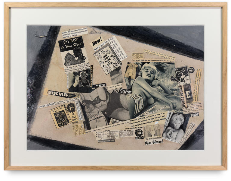 Catalogue raisonné, Jean-Jacques Lebel, Miss Gibson - 1972