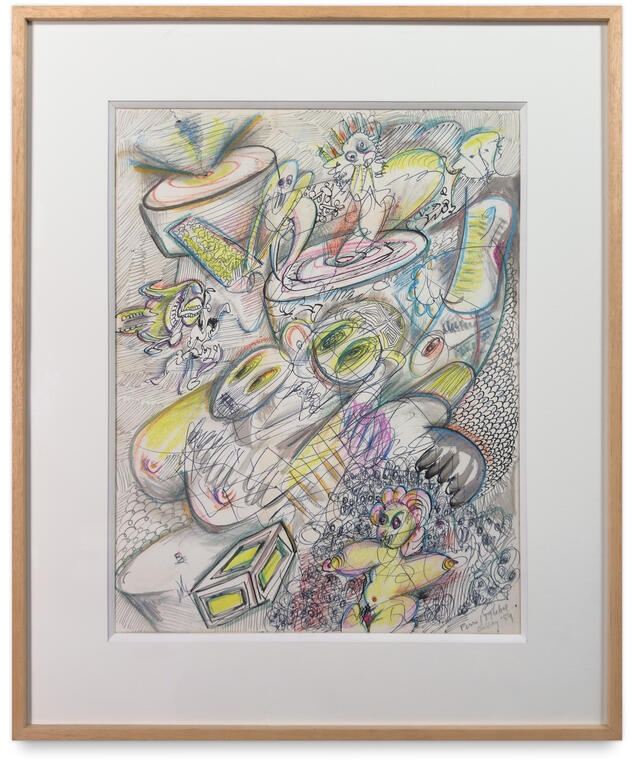 Catalogue raisonné, Jean-Jacques Lebel, Dessin avec Erró - 1959