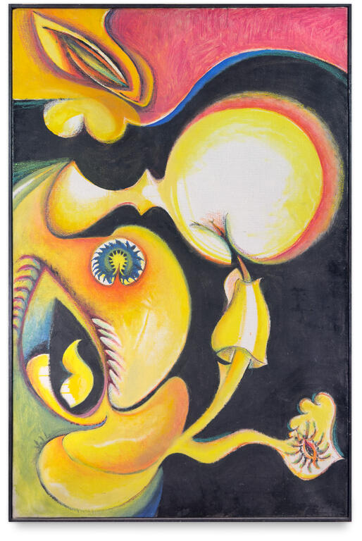 Catalogue raisonné, Jean-Jacques Lebel, Bilboquet - 1957