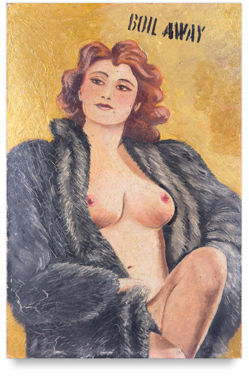 Catalogue raisonné, Jean-Jacques Lebel, Boil away - 1958