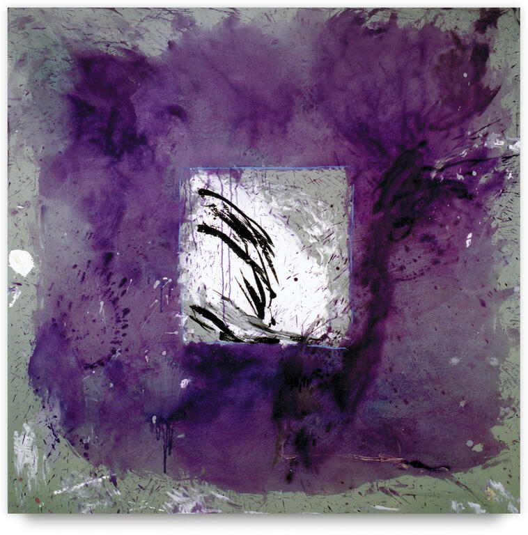 Catalogue raisonné, Patrick Baillet, Paysage violet, 2000