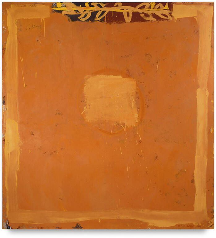 Catalogue raisonné, Patrick Baillet, Sans titre, orange - 1996