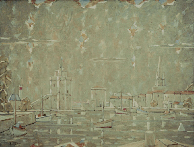 Catalogue raisonné, Hans Seiler, Port de La Rochelle I, 1973