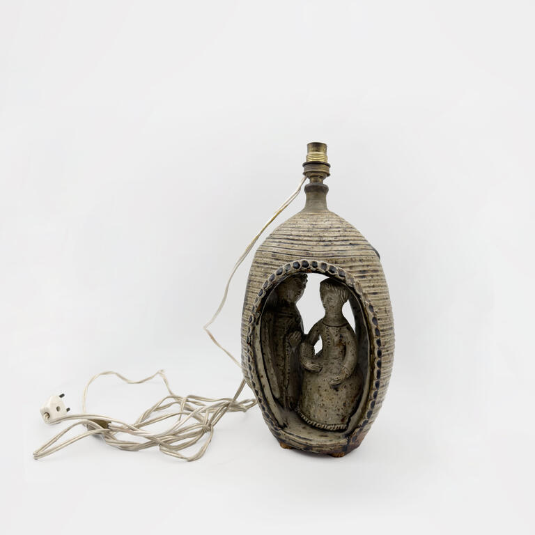 Catalogue raisonné, Jacqueline Lerat, Pied de lampe annonciation