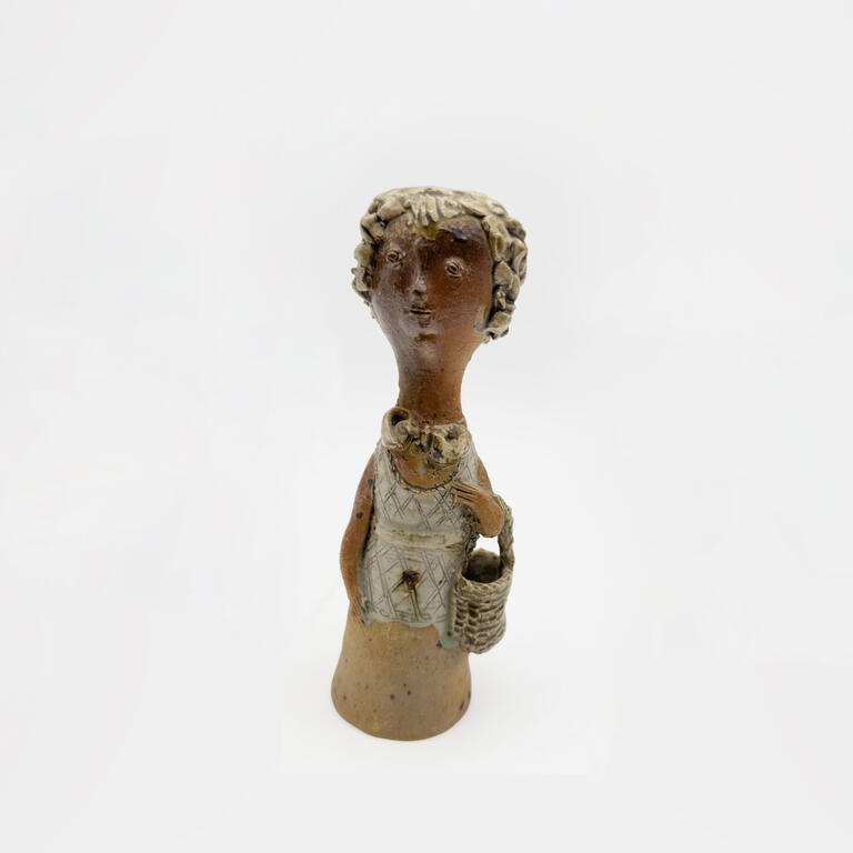 Catalogue raisonné, Jean & Jacqueline Lerat, Femme à la lavalière, 1970