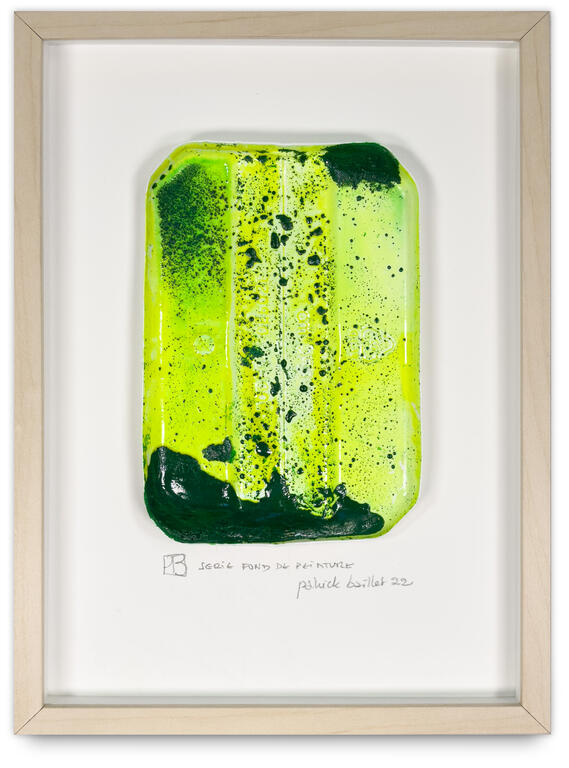 Catalogue raisonné, Patrick Baillet Série de fond de peinture - 2022