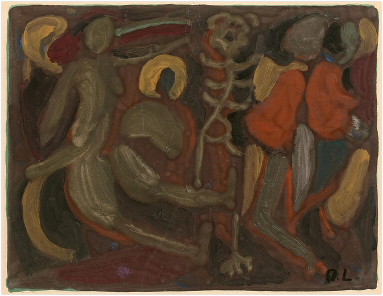 Catalogue raisonné, André Lanskoy, Sans titre (Danse macabre)